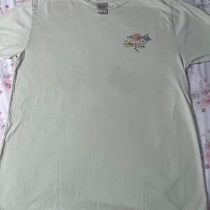 RipNDip Tiger Floral Graphic T-Shirt Size Large White Cat Streetwear 22x28‎